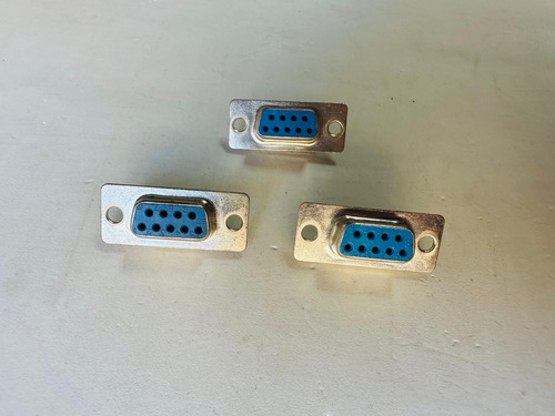 Lote Conector Ficha Db9 / Db25 Macho / Hembra / Tapas