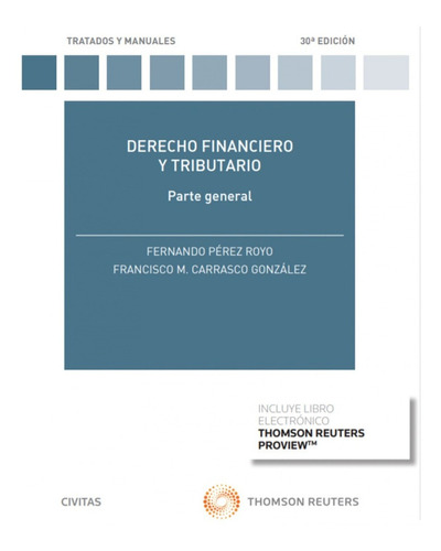 Imagen 1 de 1 de Libro Derecho Financiero Y Tributario (papel + E-book)