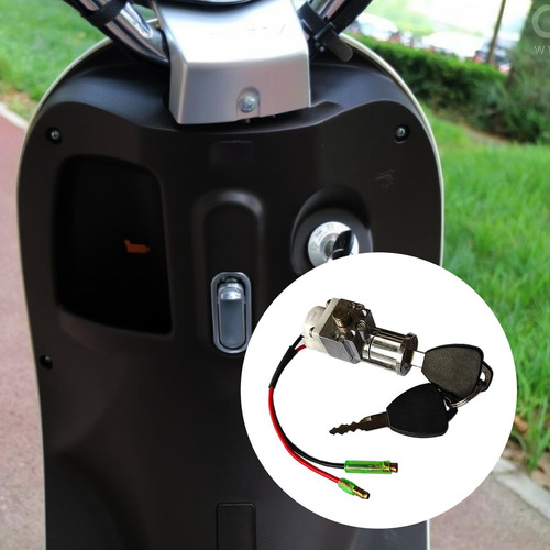 Cerradura De Encendido Para Motocicleta, Caja De Batería,