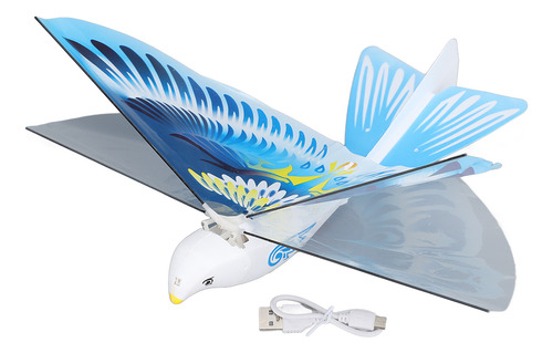Juguete Autovolador Para Pájaros, Puerto Usb Azul De 75 Mah,