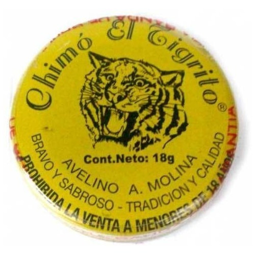 Chimo, Pasta De Tabaco Venezolano Importado El Tigrito®