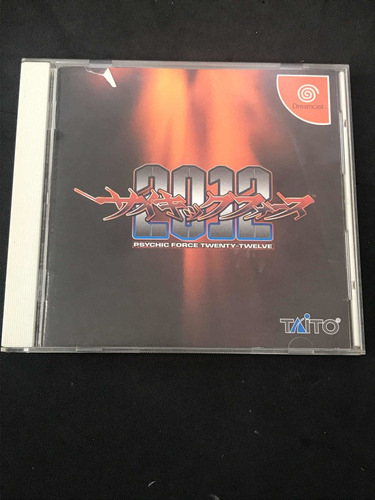 Psychic Force 2012 Para Dreamcast Japonês Original Físico