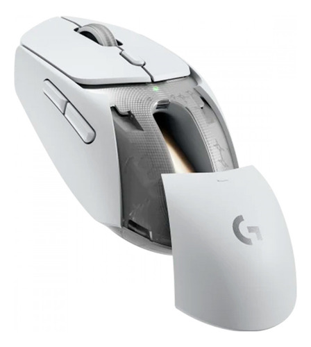 Mouse Gamer Sem Fio Logitech G309 Hero 25.600 Dpi Branco
