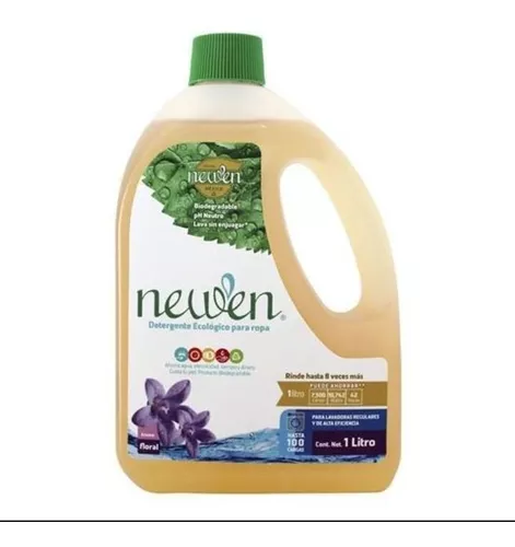 Newen Detergente Ecológico Biodegradable Para Ropa 1 L