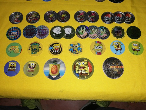Tazos Nickelodeon Icarly Drake Josh Bob Espon 20 Tazos X 300 (Usado)