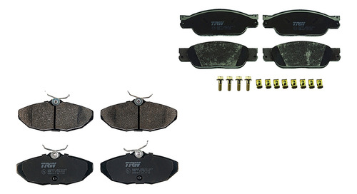 Kit Balatas 4 Llantas Trw Ls 2003 3.0l Orgánicas Trw