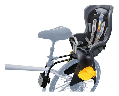 Silla Niño Bebe Trasera Para Bicicleta Bici Con Luz Momo