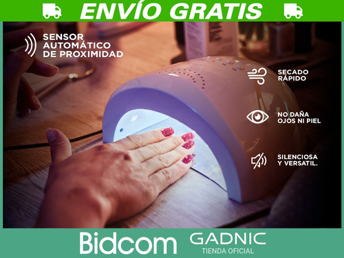 Imagen 3 de 10 de Cabina Uv Led 48w Manicuria Profesional + Set De Regalo