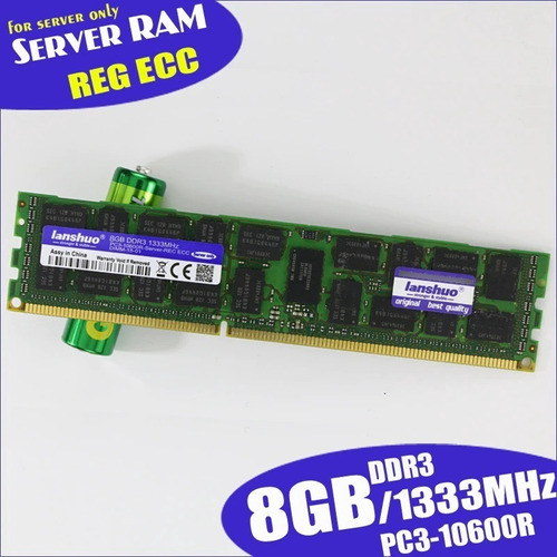 Memoria Ddr3  8gb Para Kit Xeon Ecc (de Servidor) Lanshuo (Reacondicionado)