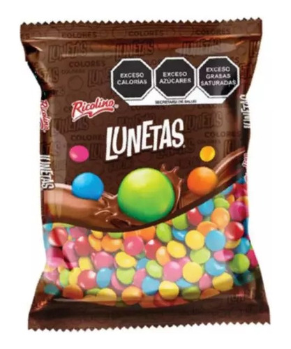 Ricolino Lunetas De Chocolate 500g