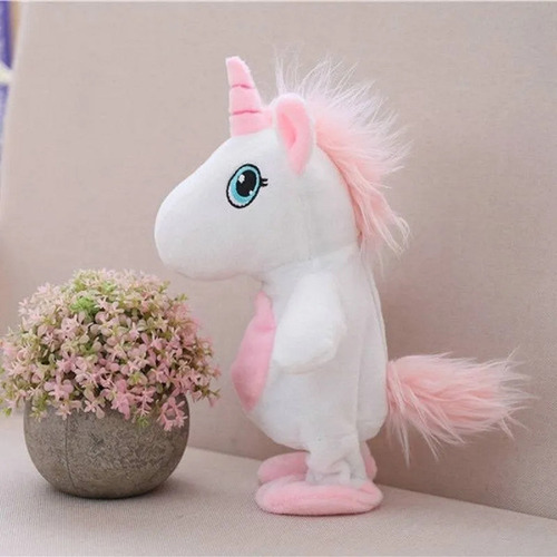 Imagem 6 de 6 de Unicornio Falante Yuni Pelúcia - Repete Tudo - Lindo Bebê