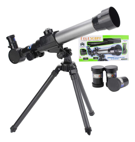 Telescopio Refractor Hd 60 Mm Para Principiantes Con Trípode