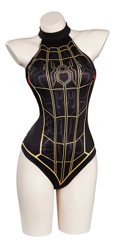 Xlm Spiderman Sexy Traje De Baño De Una Pieza Cosplay Mujer