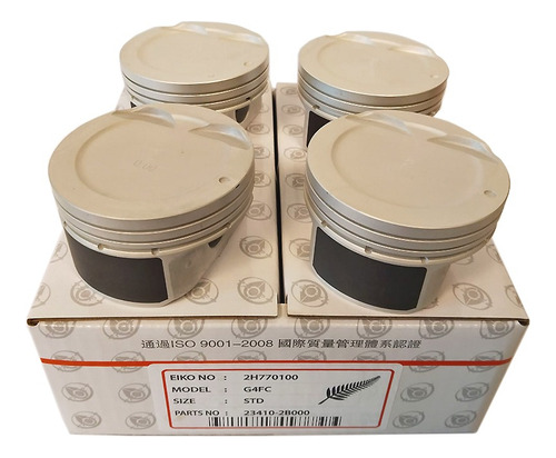 Set Piston Std Kia Soul 1.6 2011-2014 G4fc 8v