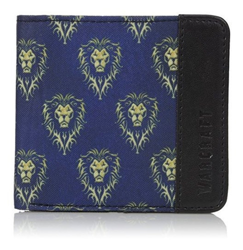 Warcraft Men's Movie Alliance Logo Wallet, Black, One Ec12g