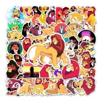 Comprar Set 50 Stickers Rey León Simba Pumba Decorativo Skateboard