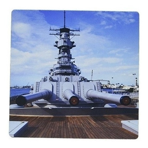 3drose Llc 8 X 8 X 0.25 Inches Wii Uss Missouri Pearl