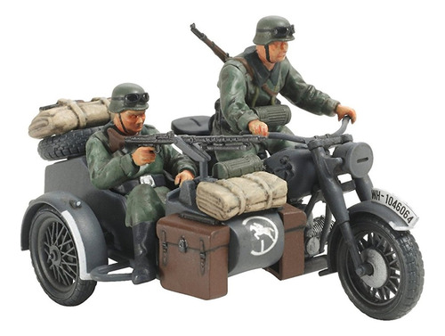 Tamiya Modelos Alemanes De Motocicleta Y Sidecar