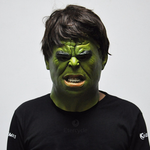 Mascara Halloween Cosplay De Hulk Realista