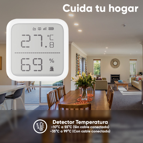 Detector De Temperatura Y Humedad Inalambrico Ax Pro
