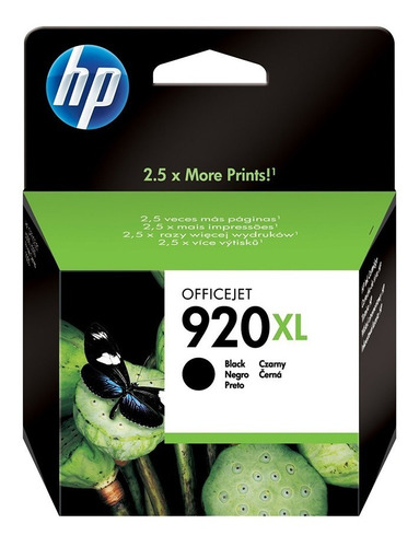 Cartucho Hp 920xl Original Negro (cd975al)