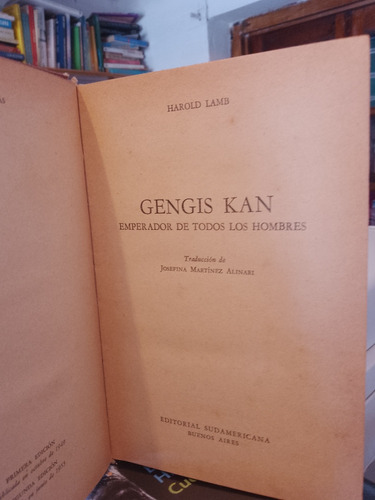 Gengis Kan - Harold Lamb