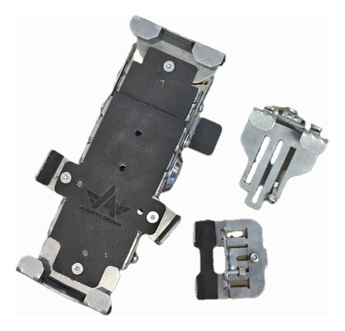 Soporte Mas Extencion Porta Celular Moto Universal Antirrobo