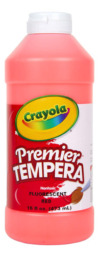 Crayola Pintura Fluorescente Botella De Plstico De 16 Oz, Co