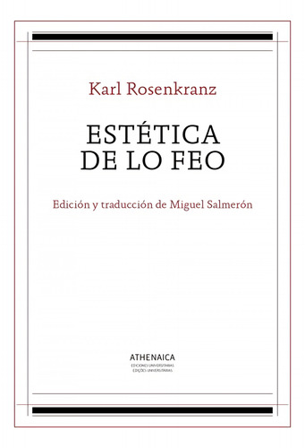 Estética De Lo Feo - Rosenkranz, Karl