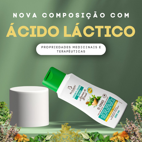 Sabonete-15 Ervas - Íntimo Feminino Reduz Odor+brinde
