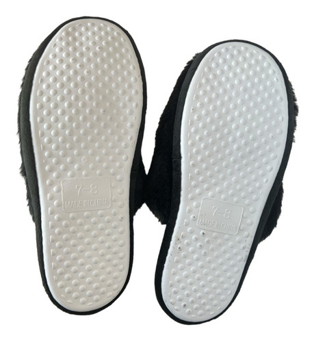 Pantuflas Dama Afelpadas Lisa Pompón