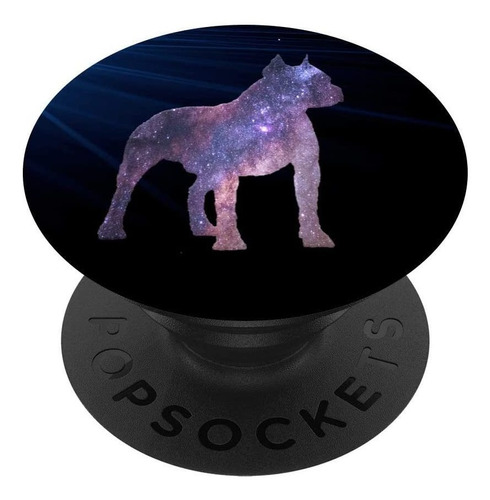 Cosmic Galaxy Pitbull - Empuñadura Para Tableta De Perro Co