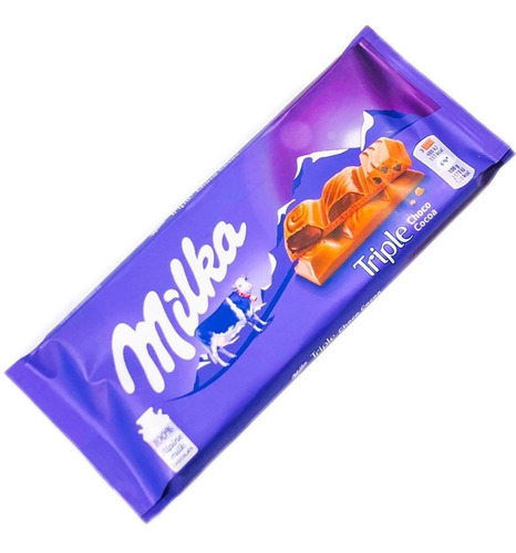 Chocolate Milka Triple Cocoa 90grs - Barata La Golosineria