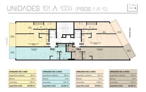 Imagen 24 de 30 de Hermoso 3 Amb. A Estrenar Con Balcón Terraza En Palermo