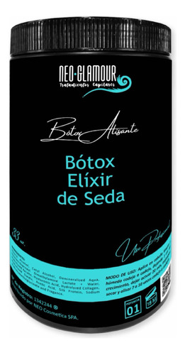 Tratamiento Capilar Btx Efecto Alisante Elixir De Seda 1kilo
