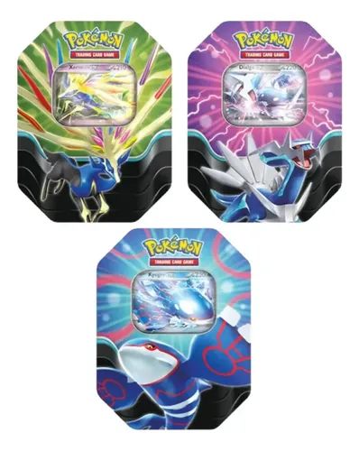 Pokémon Tcg: Azure Legends em espanhol - Kyogre Xerneas Ex piece