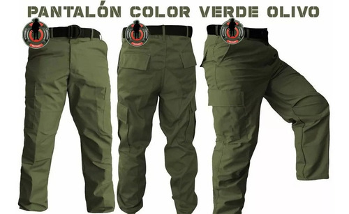 Pantalon De Bolsas Tactico Comando Policia Seguridad Militar