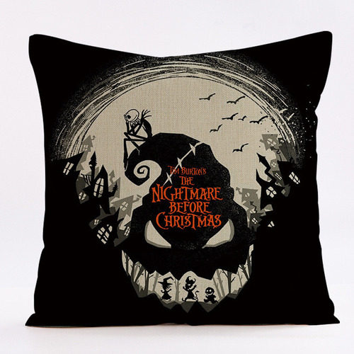 Para T 4 Fundas De Almohada Cuadradas De Halloween Jack