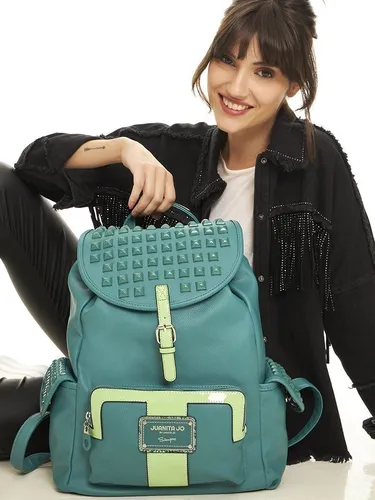 Mochila Juanita Jo Marie Curie Tachas Clasica 11014