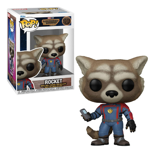 Funko Pop! Rocket #1202 Guardianes De La Galaxia Original 