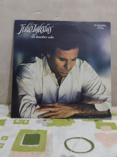 Lp Julio Iglesias Un Hombre Solo Vinyl 