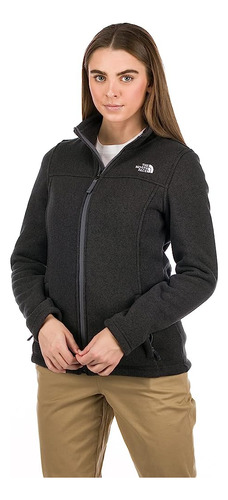 The North Face Vellón Maggy Para Mujer, Tnf Gris Oscuro Brez