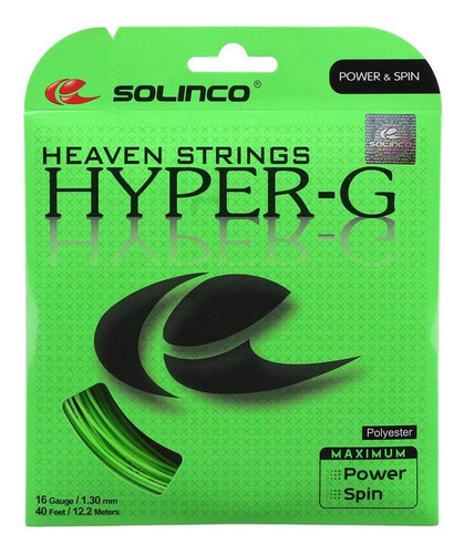 Cuerda De Poliéster Soilnco Hyper-g Heaven High Spin - Paque