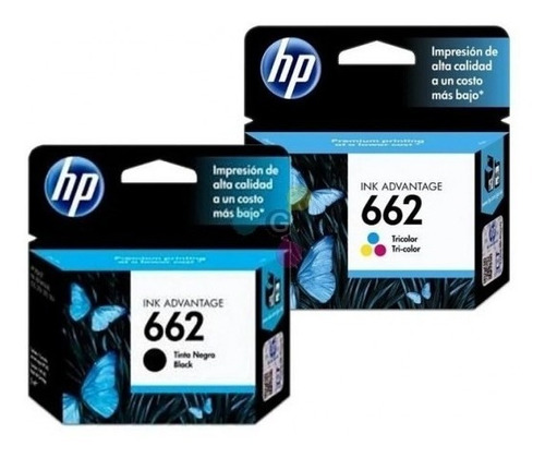 Cartuchos Original Hp 662/664/667 (2135/3635/3835/2375/2775)