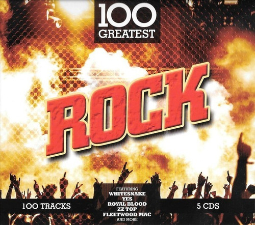 100 Greatest Rock 5cd Nuevo Eu Musicovinyl