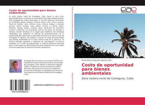 Libro: Costo De Oportunidad Para Bienes Ambientales: Zona Co