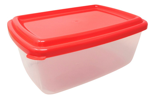Tupper Rectangular Con Tapa.