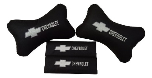 Kit Combo Bandanas Cinturones Y Almohadas Chevrolet