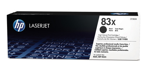 Tóner HP Cf283x color negro