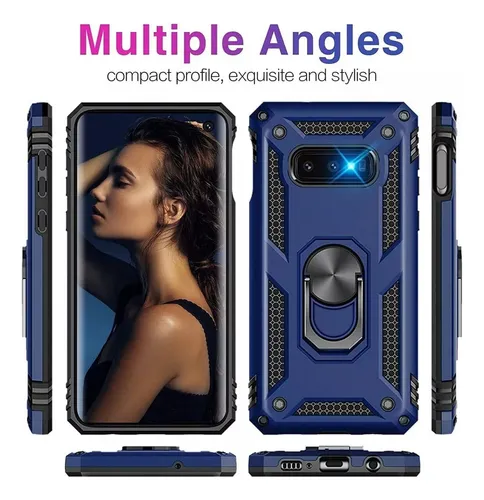 . Funda De Soporte Magnético Militar Resistente Para iPhone